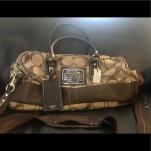 RARE AUTHENTIC COACH BOSTON DUFFLE BAG